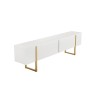 Hanah Home TV Stand Serenity - White, Gold White
Gold