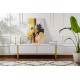 TV Stand Serenity - White, Gold White
Gold Hanah Home TV Stand Serenity - White, Gold White
Gold