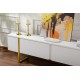 TV Stand Serenity - White, Gold White
Gold Hanah Home TV Stand Serenity - White, Gold White
Gold