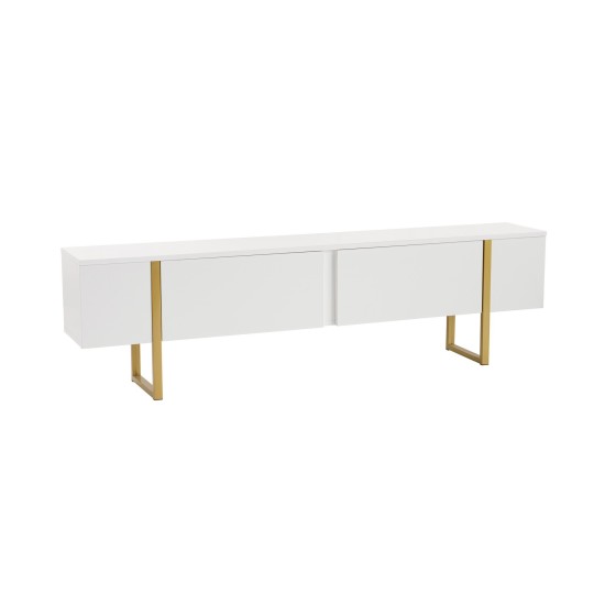 TV Stand Serenity - White, Gold White
Gold Hanah Home TV Stand Serenity - White, Gold White
Gold