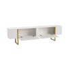 Hanah Home TV Stand Serenity - White, Gold White
Gold