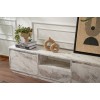 Hanah Home TV Stand Vanguard - Fressia Marble Freesia Marble