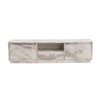 Hanah Home TV Stand Vanguard - Fressia Marble Freesia Marble