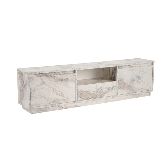 TV Stand Vanguard - Fressia Marble Freesia Marble Hanah Home TV Stand Vanguard - Fressia Marble Freesia Marble
