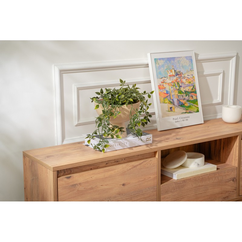 Hanah Home TV Stand Vanguard - Atlantic Pine Atlantic Pine
