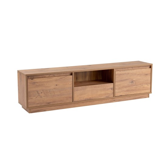 TV Stand Vanguard - Atlantic Pine Atlantic Pine Hanah Home TV Stand Vanguard - Atlantic Pine Atlantic Pine