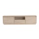 Hanah Home TV Stand Vanguard - Travertine Travertine