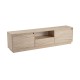Hanah Home TV Stand Vanguard - Travertine Travertine