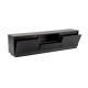 TV Stand Vanguard - Wood Black Wood Black Hanah Home TV Stand Vanguard - Wood Black Wood Black