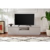 Hanah Home TV Stand Vanguard - Grey Grey