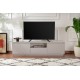 TV Stand Vanguard - Grey Grey Hanah Home TV Stand Vanguard - Grey Grey