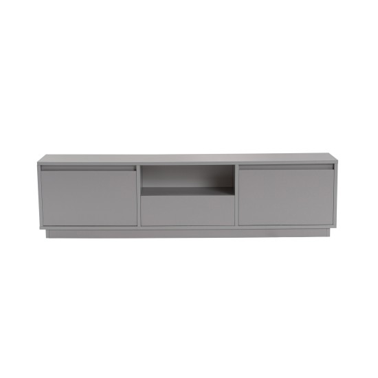 TV Stand Vanguard - Grey Grey Hanah Home TV Stand Vanguard - Grey Grey