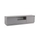 TV Stand Vanguard - Grey Grey Hanah Home TV Stand Vanguard - Grey Grey