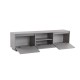 TV Stand Vanguard - Grey Grey Hanah Home TV Stand Vanguard - Grey Grey