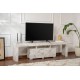 Hanah Home TV Stand Enclave - Fressia Marble Freesia Marble