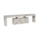 Hanah Home TV Stand Enclave - Fressia Marble Freesia Marble
