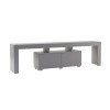 Hanah Home TV Stand Enclave - Grey Grey