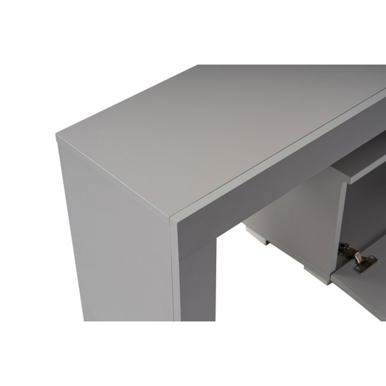 TV Stand Enclave - Grey Grey Hanah Home TV Stand Enclave - Grey Grey