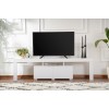 Hanah Home TV Stand Enclave - Natural White Natural White