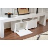 Hanah Home TV Stand Enclave - Natural White Natural White