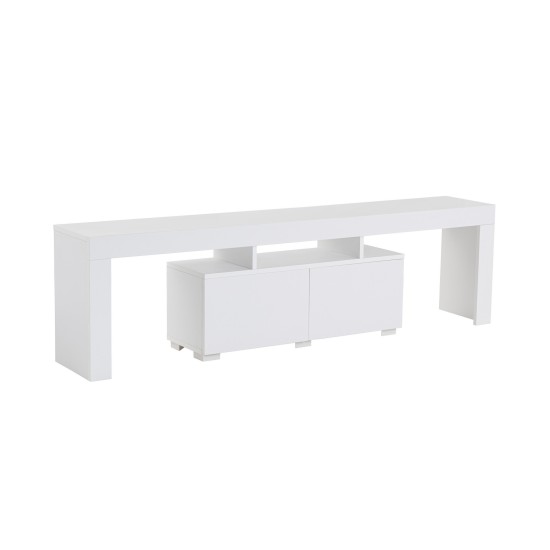 TV Stand Enclave - Natural White Natural White Hanah Home TV Stand Enclave - Natural White Natural White