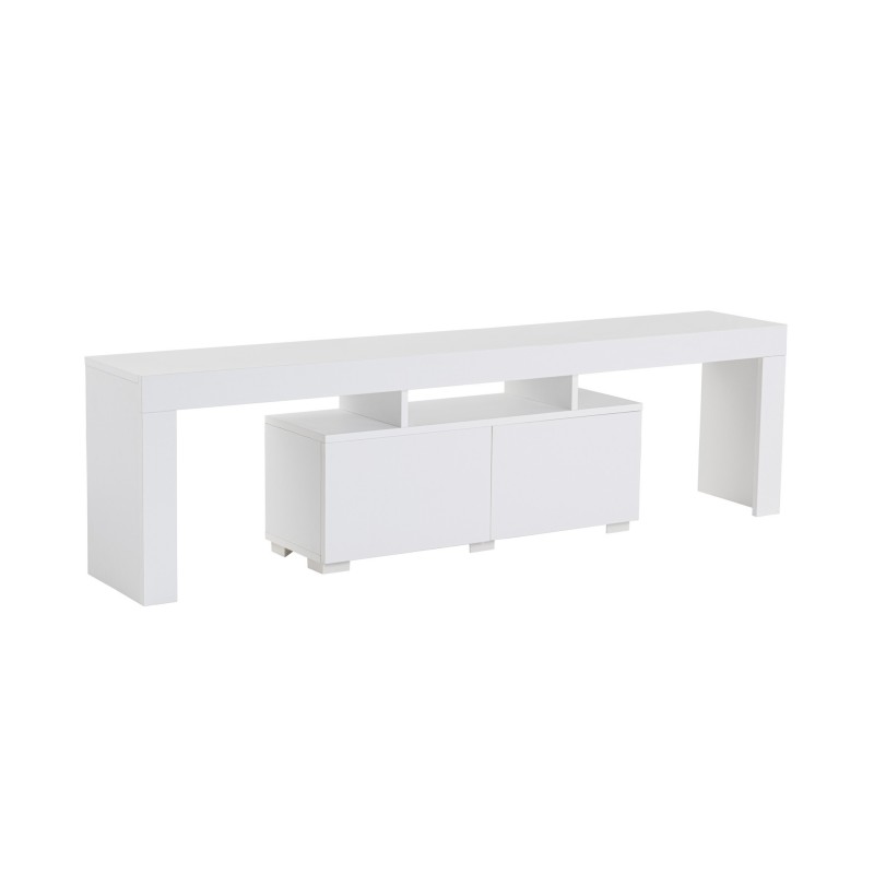 Hanah Home TV Stand Enclave - Natural White Natural White