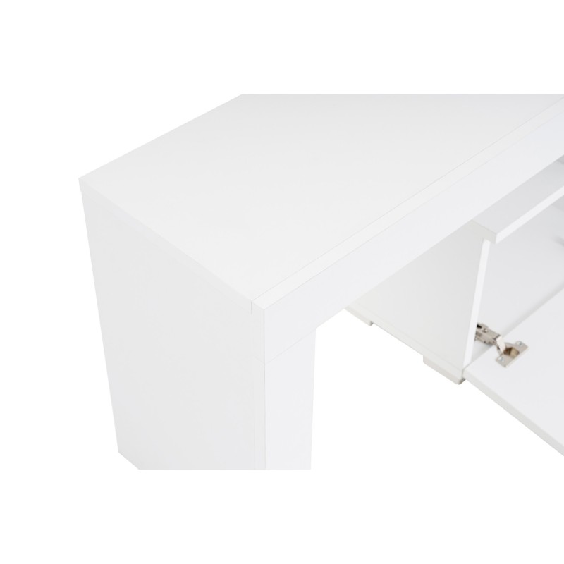 Hanah Home TV Stand Enclave - Natural White Natural White