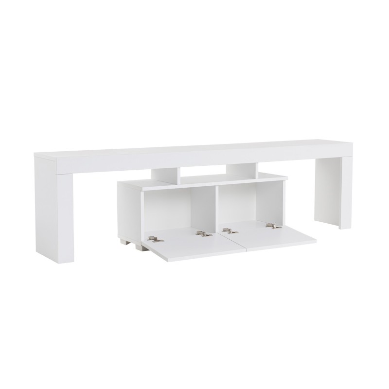 Hanah Home TV Stand Enclave - Natural White Natural White