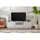 TV Stand Vanguard - Natural White Natural White Hanah Home TV Stand Vanguard - Natural White Natural White