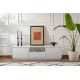 TV Stand Vanguard - Natural White Natural White Hanah Home TV Stand Vanguard - Natural White Natural White