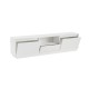 TV Stand Vanguard - Natural White Natural White Hanah Home TV Stand Vanguard - Natural White Natural White