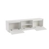 Hanah Home TV Stand Vanguard - Natural White Natural White