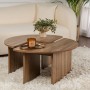 Coffee Table Moira - Walnut Walnut