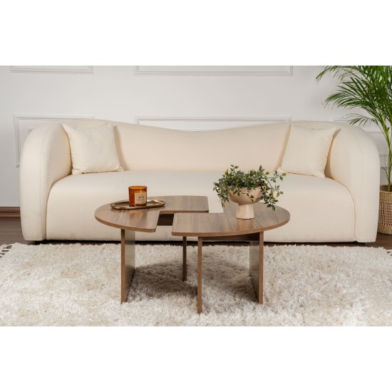 Coffee Table Moira - Walnut Walnut Coffee Table Moira - Walnut Walnut