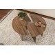 Coffee Table Moira - Walnut Walnut Coffee Table Moira - Walnut Walnut
