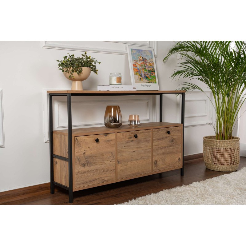 Console Solace - Atlantic Pine, Black Atlantic Pine
Black