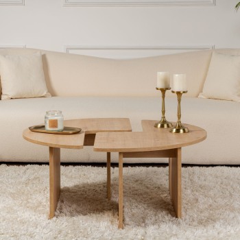 Coffee Table Moira - Oak Oak