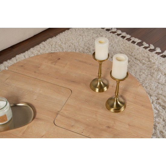 Coffee Table Moira - Oak Oak Coffee Table Moira - Oak Oak