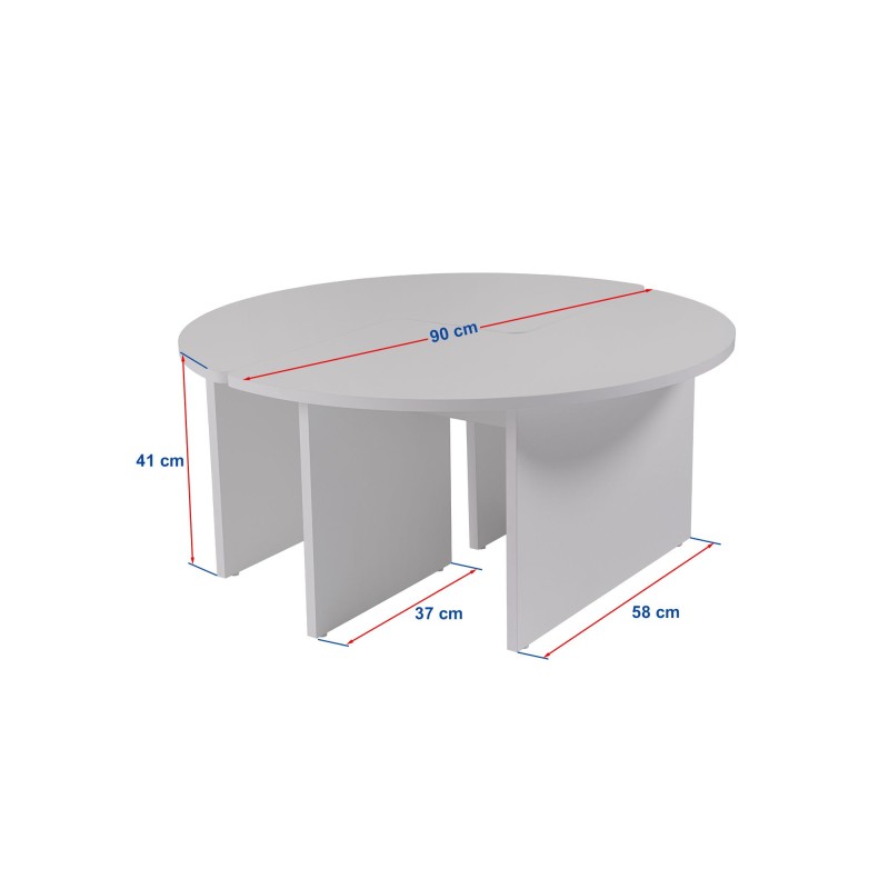 Coffee Table Moira - Travertine Travertine