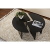 Coffee Table Moira - Wood Black Wood Black