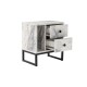 Nightstand Glimmer - Fressia Marble, Black Freesia Marble
Black Hanah Home Nightstand Glimmer - Fressia Marble, Black Freesia Marble
Black