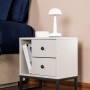 Nightstand Glimmer - Grey, Black Grey
Black