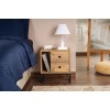 Hanah Home Nightstand Glimmer - Atlantic Pine, Black Atlantic Pine
Black