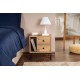 Hanah Home Nightstand Glimmer - Atlantic Pine, Black Atlantic Pine
Black