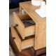 Hanah Home Nightstand Glimmer - Atlantic Pine, Black Atlantic Pine
Black