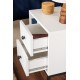 Nightstand Glimmer - White, Black White
Black Hanah Home Nightstand Glimmer - White, Black White
Black