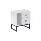 Nightstand Glimmer - White, Black White
Black Hanah Home Nightstand Glimmer - White, Black White
Black