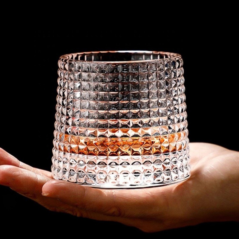 Whiskey Glass Set (2 Pieces) Small 8 Transparent