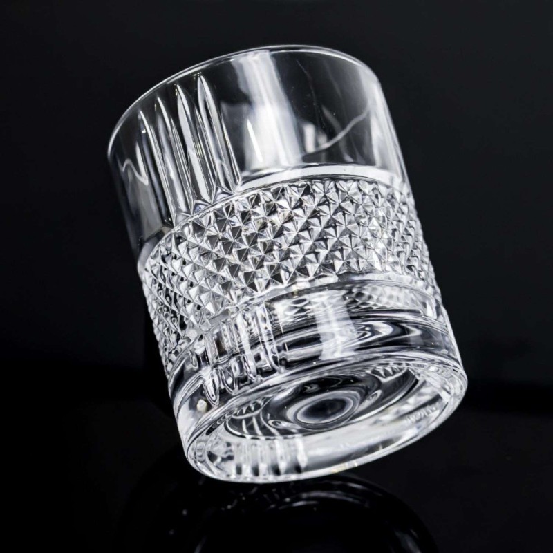 Whiskey Glass Set (2 Pieces) Big Baklava Transparent