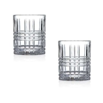 Whiskey Glass Set (2 Pieces) Big Cizgi Transparent
